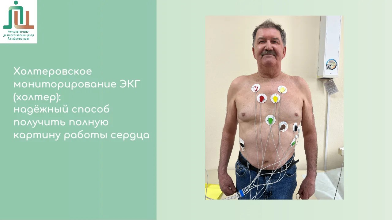 Холтеровское мониторирование ЭКГ - это надёжный способ получить полную картину работы сердца